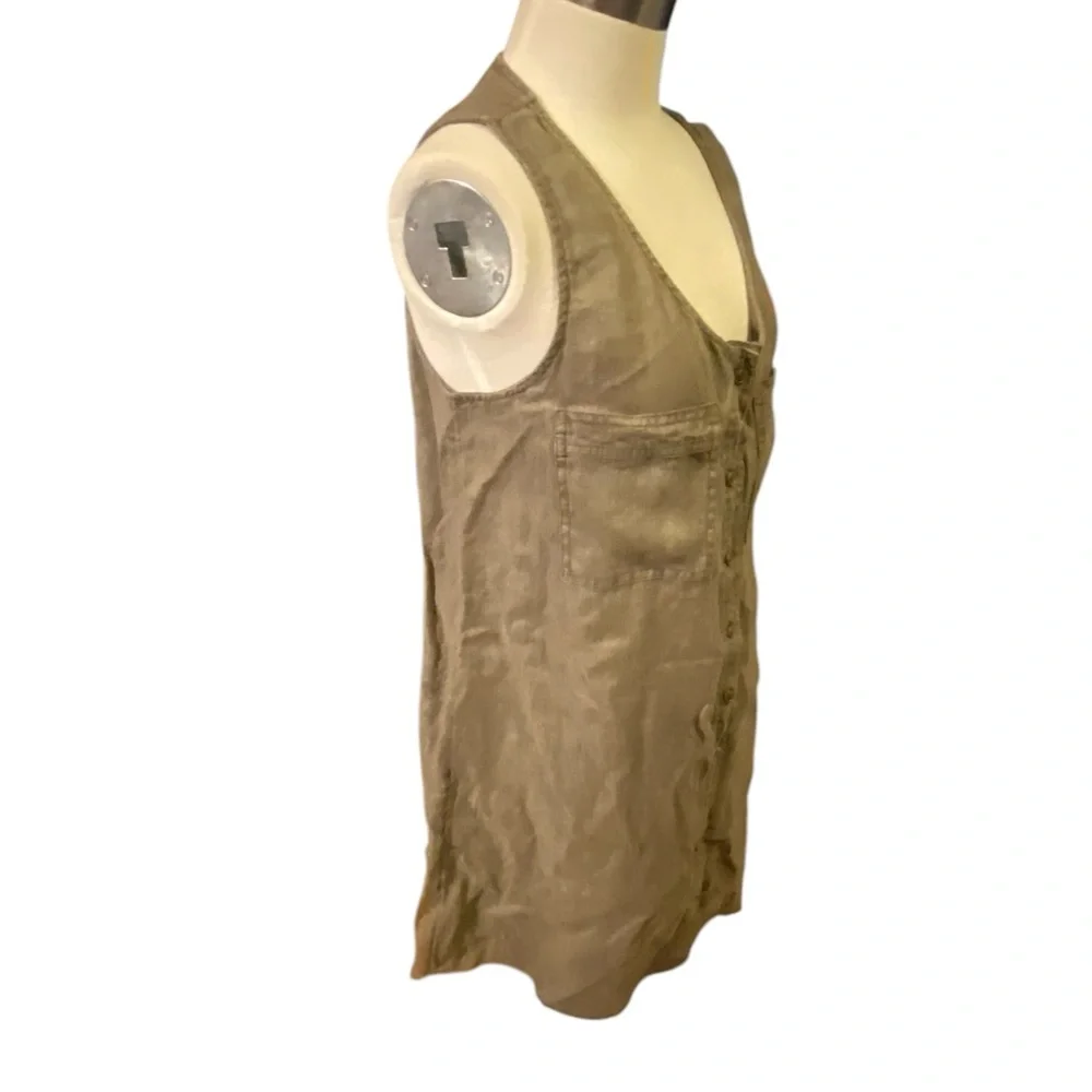 Nicole miller new york 100% Linen utility sheath mini size medium - Picture 3 of 8